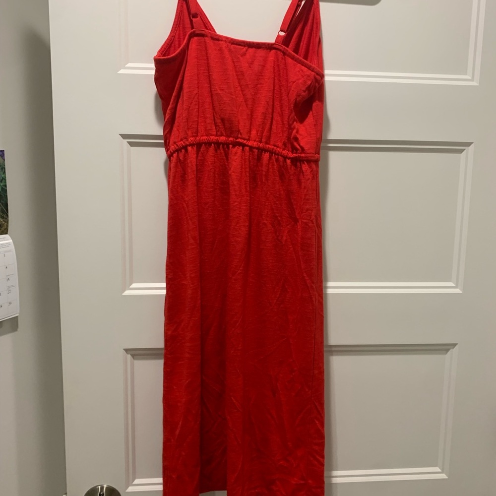 Wrap Around Red Dress - Picture 4 of 5